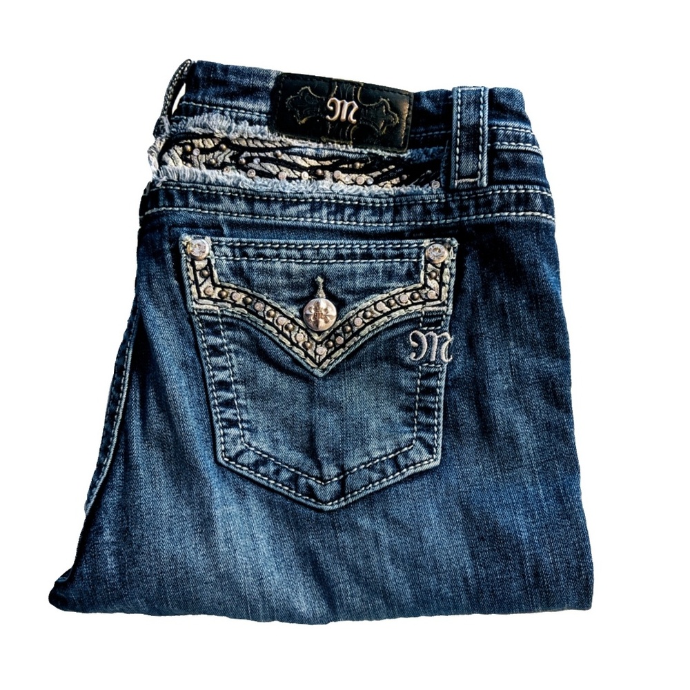Buckle Miss Me Jeans • Miss Me Mid Rise Easy Boot
